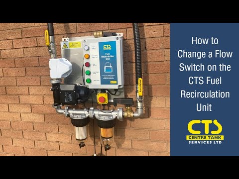 How to Change a Flow Switch on the CTS Fuel Recirculation Unit