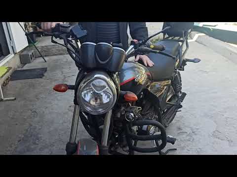Обзор мотоцикла Stingray DB-50q (свет)