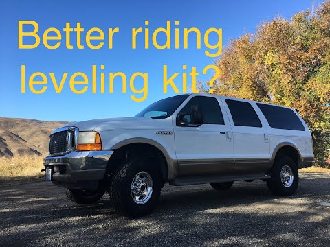 Leveling leaf sprung Excursion/Superduty: better ride, easy install!
