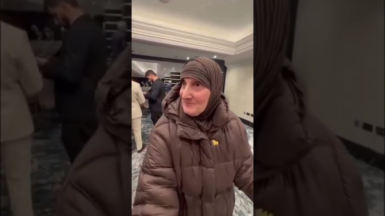  قطعت مسافة لكي تشاهد موكبه من بعيد فطلب مقابلتها هل هذه السيدة الطيبة حقا شق?