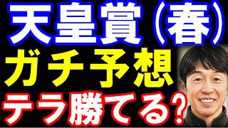 天皇賞(春)ガチ予想！武豊騎手のアドマイヤテラは勝てる？クロワデュノール、ヘデントールの状態は？