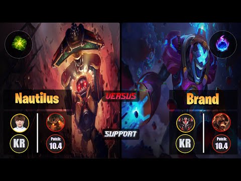 Beryl NAUTILUS (Support) [Aftershock] VS BRAND - Grandmaster KR Patch 10.4