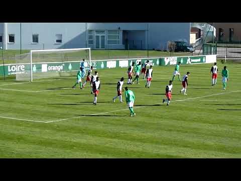 11/03/2018 [U17N] ASSE 1- FC Lyon 1 (actions & But de Tyrone Tormin)