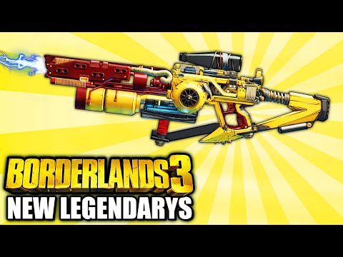 Borderlands 3 - ALL 9 NEW  Limited Legendary Weapons YOU NEED TO GET!
