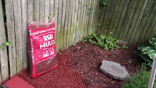 Review of Walmart Year Long Color 2CF Year Long Red Mulch
