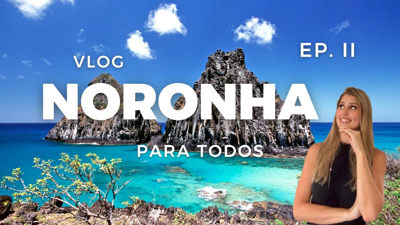 VLOG NORONHA PARTE II - Passeio de Lancha, Morro Dois irmãos, Praia do Porto