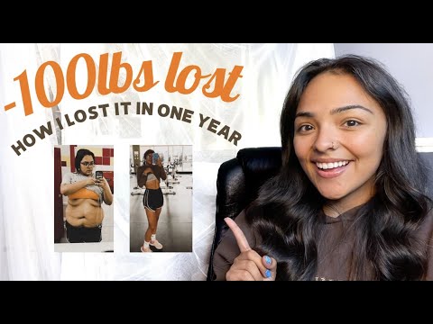 HOW I LOST 107LBS IN 1 YEAR