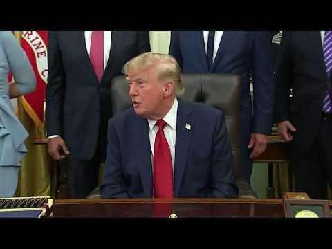 How Trump plans to ban CNN, MS NOW and Politico from ...