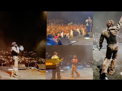Asake Live In Concerts Germany Crazy Performance