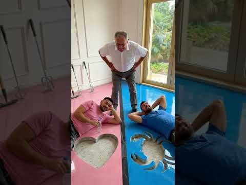 REMODELACIÓN Cuarto AZUL vs ROSA 😱 ¡Quedé IMPACTADO con los Diseños Ocultos de Corazón y Cangrejo!