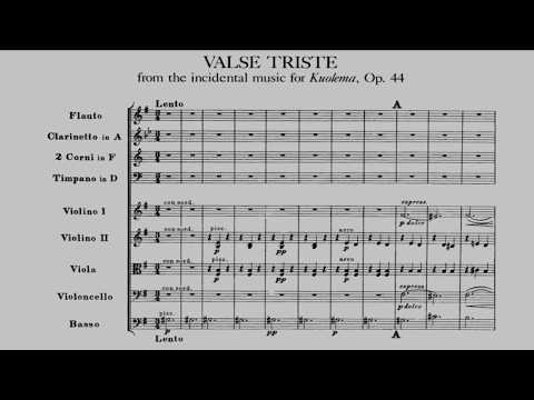 Valse triste, Sibelius. op.44 (Score)
