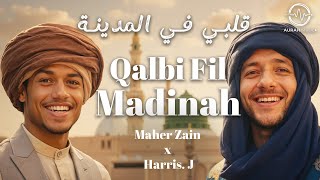Download lagu Maher Zain & Harris J - Qalbi Fil Madinah | Lyrics Video mp3