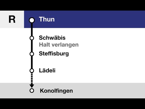 BLS Ansagen » Regio Thun — Konolfingen (2022) | SLBahnen