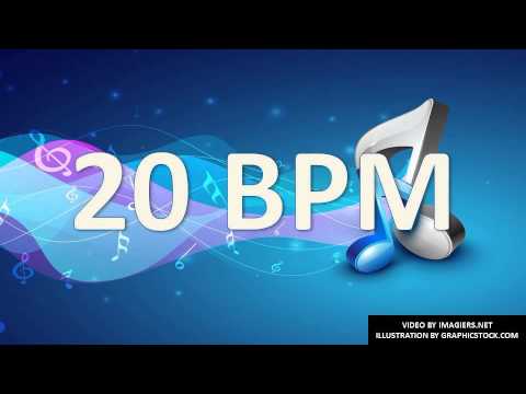 20 BPM Beats Per Minute # Metronome