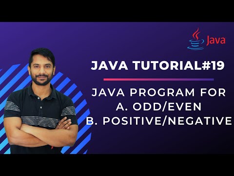 Program to Check a Number is Odd Even | Positive Negative in Java In Hindi