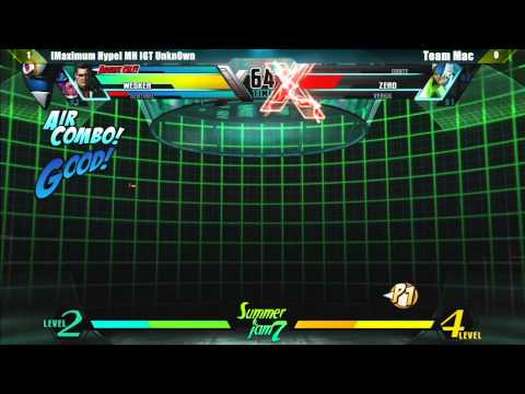UMVC3 3 v 3 Teams Maximum Hype vs MacNeverDrop - Summer Jam 7 Tournament