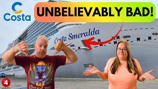 Costa Smeralda Cruise - We Have Cruised 60 Times And This Was Our Worst Experience Yet!