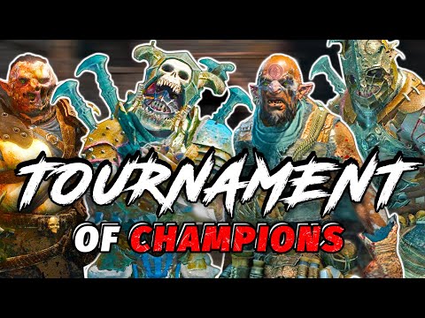 ULTIMATE SHADOW OF WAR SHOWDOWN 🔥  Full Pit Fight Tournament Stream Highlights