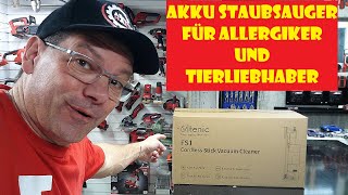 Ultenic FS1 Akku Staubsauger mit selbstreinigender Absaugstation für Allergiker @allroundharry
