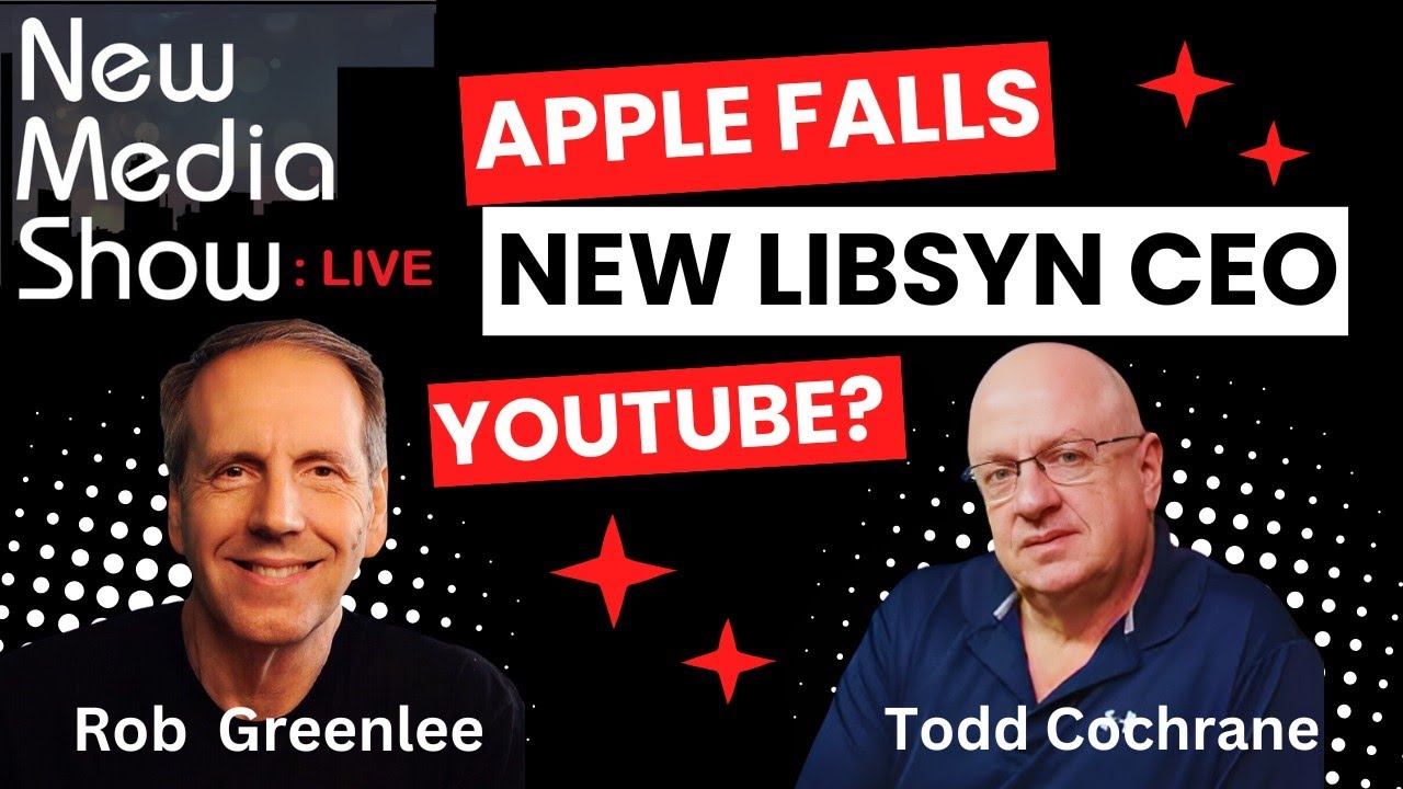 Apple Falls and Libsyn CEO News! | New Media Show Live 10/16/24