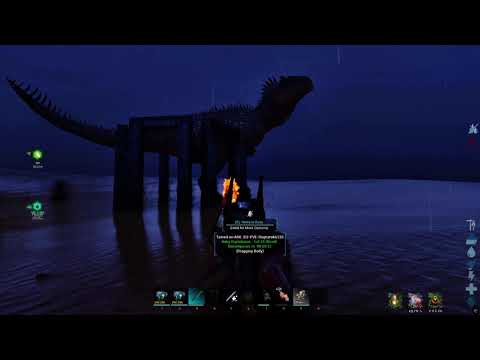 How to tame Carcharodontosaurus Official PVE 1x Taming Rates #ardenius