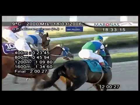 2006 Gran Premio Latinoamericano Maroñas Uruguay  LATENCY ARG