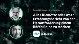 Alles Klamotte oder was? Erfahrungsbericht von der Herausforderung einem Bären Beine zu machen!