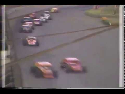 1985 Oswego Super Modified / Modified Highlights 8/3/85