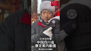 【東チベット】中国とチベット文化の融合した康定という街 #中国 #四川省 #康定 #チベット #vlog