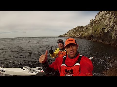 Surfski Crossing the Falkland Sound