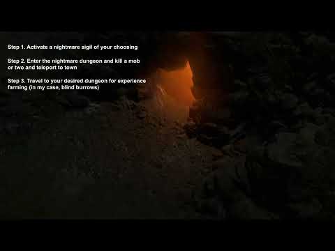 Diablo 4 Solo Dungeon reset XP Farm Method