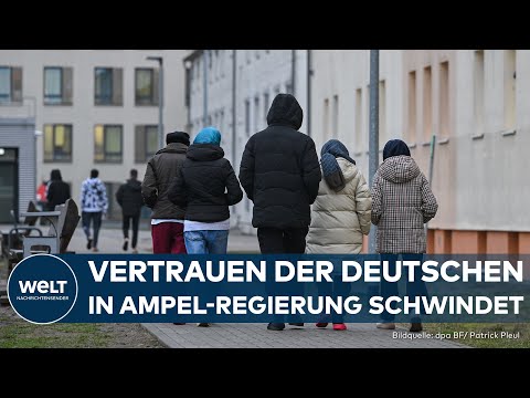 MIGRATIONSKRISE: Mehrheit der Deutschen traut Ampel laut Umfrage keine Lösung zu