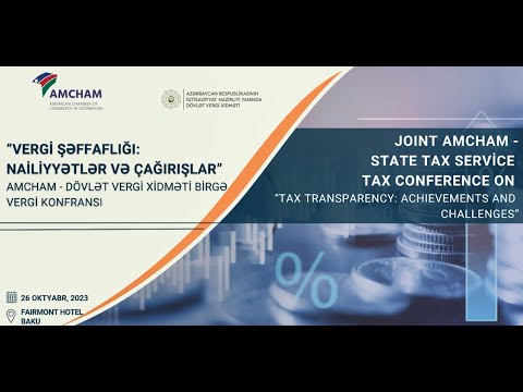Conferência Conjunta AmCham Azerbaijão e Serviço Fiscal Estadual
