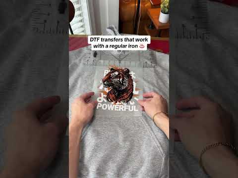 Step-by-Step Guide to EFFORTLESS DTF Transfers with a Household Iron 👕♨️