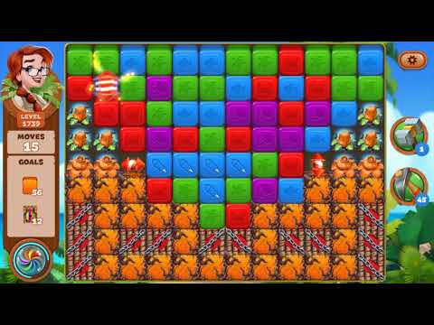 Lost Island Blast Adventure Level 1739 NO BOOSTERS - A S GAMING