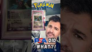 DID PSA REALLY DAMAGE A SUPER RARE POKÉMON CARD?! 👀 #pokemon #pokemontcg #pokemoncards