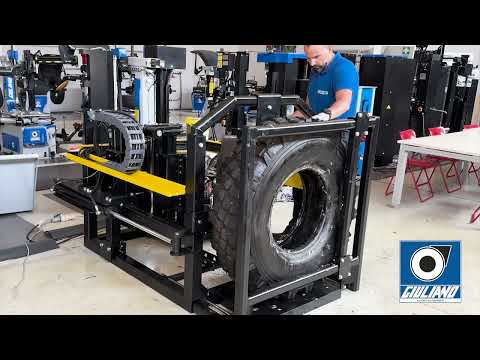 TOR-X Tire Changer for Military Vehicles | Heavy-Duty Equipment Demo