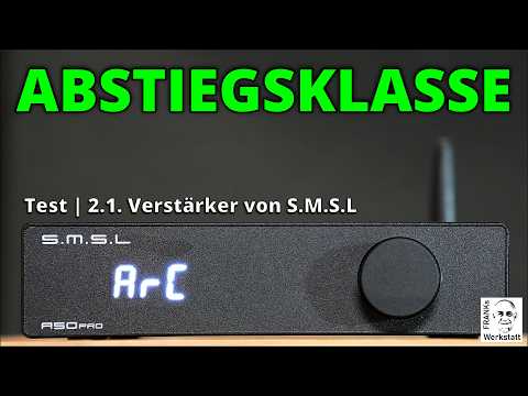 MAXIMUM DISTRICT LEAGUE | 2.1 Amplifier A50pro from S.M.S.L. reviewed | #hifiaudio