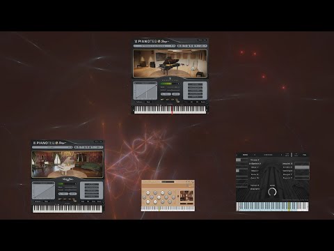 Ambling - a relaxing tune with piano, pipe organ and synth