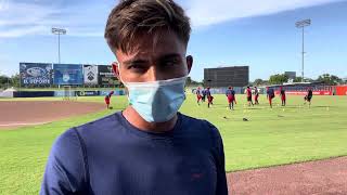 Danilo Bermudez un zurdo prometedor.