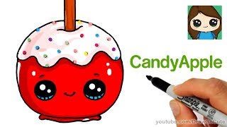 How to Draw a Candy Apple Easy