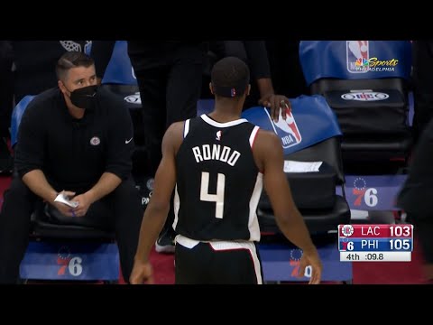 Rajon Rondo Full Highlights vs Sixers | 10 Pts, 4 Rebs, 8 Asts | 04.16.2021