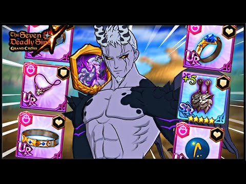 UR GEAR GREEN DEMON HENDRICKSON BEST SUPPORT FOR KING.! [SEVEN DEADLY SINS GRAND CROSS]