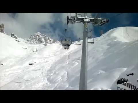 Seggiovia 4CLD Le Pale / Arabba - Marmolada / Dolomiti superski