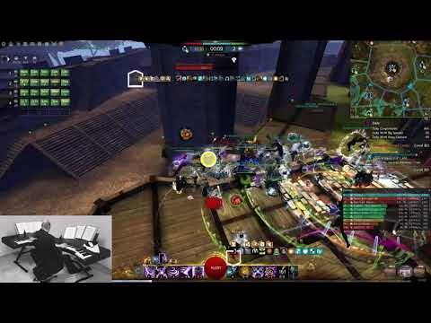 Guild Wars 2 - World Versus World - Full dps Tempest Elementalist