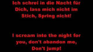 Tokio Hotel Spring nicht english translation