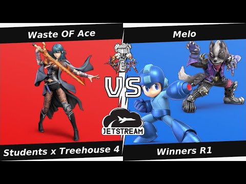 Students x Treehouse 4 Winners R1 - Waste OF Ace (Byleth) Vs. Melo (Wolf, MegaMan) - SSBU