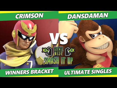 Smash It Up 22 - Crimson (Captain Falcon) Vs. Dansdaman (Donkey Kong, Falcon) - SSBU Ultimate