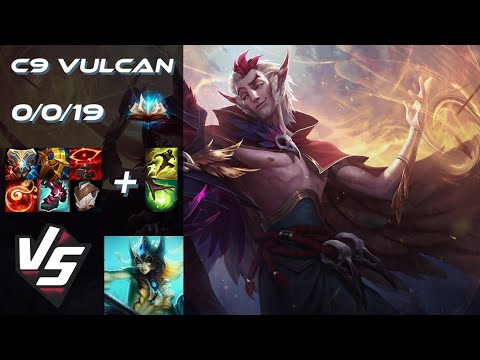 Cloud9 VULCAN SUPPORT Rakan vs Nami - NA Grandmaster Patch 25.S2.3