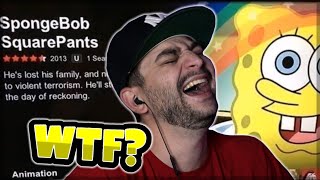 SPONGEBOB FIGHTS TERRORISM! - Netflix descriptions gone wrong REACTION!